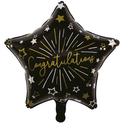 'Congratulations' Star - Balloon in a box.